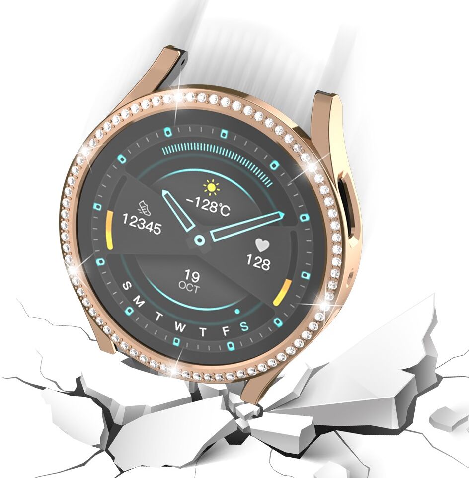 Samsung Galaxy Watch 6 40MM Hoesje - Hard Plastic - Roze Goud afbeelding 4