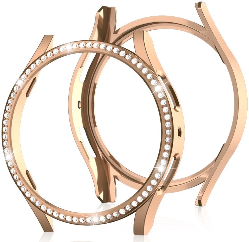 Samsung Galaxy Watch 6 40MM Hoesje - Hard Plastic - Roze Goud afbeelding 7