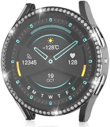 Samsung Galaxy Watch 6 40MM Hoesje - Hard Plastic - Transparant Goud afbeelding