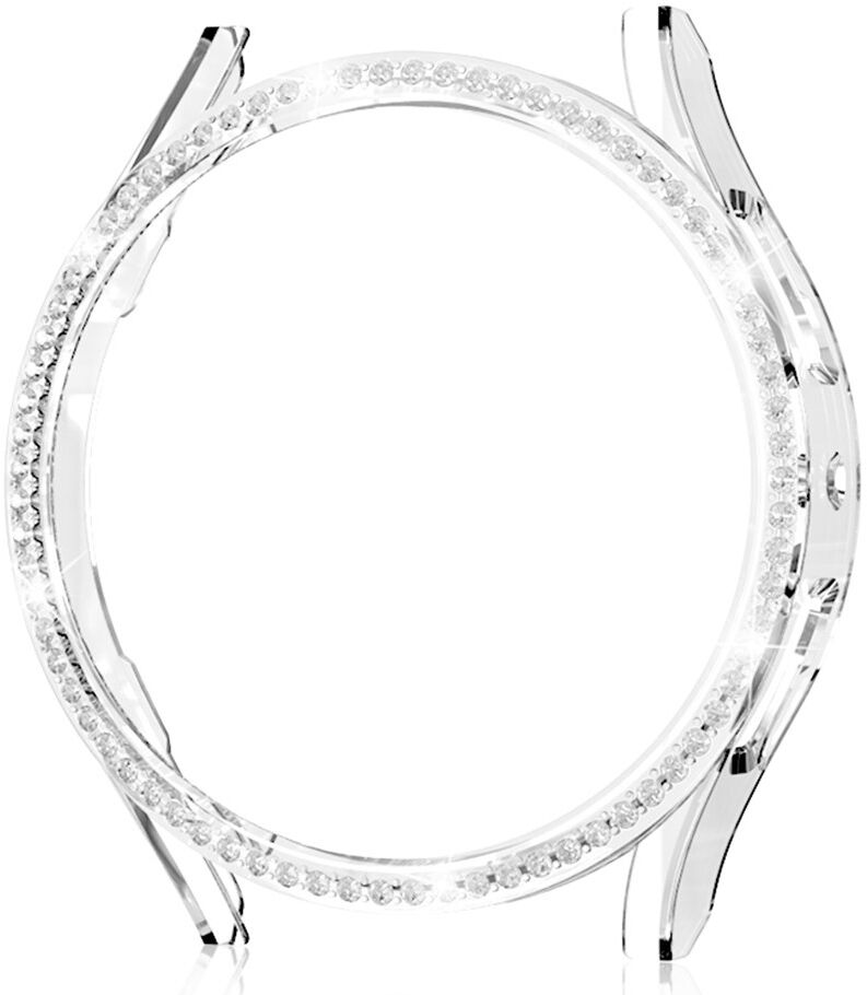 Samsung Galaxy Watch 6 40MM Hoesje - Hard Plastic - Transparant Goud afbeelding 2