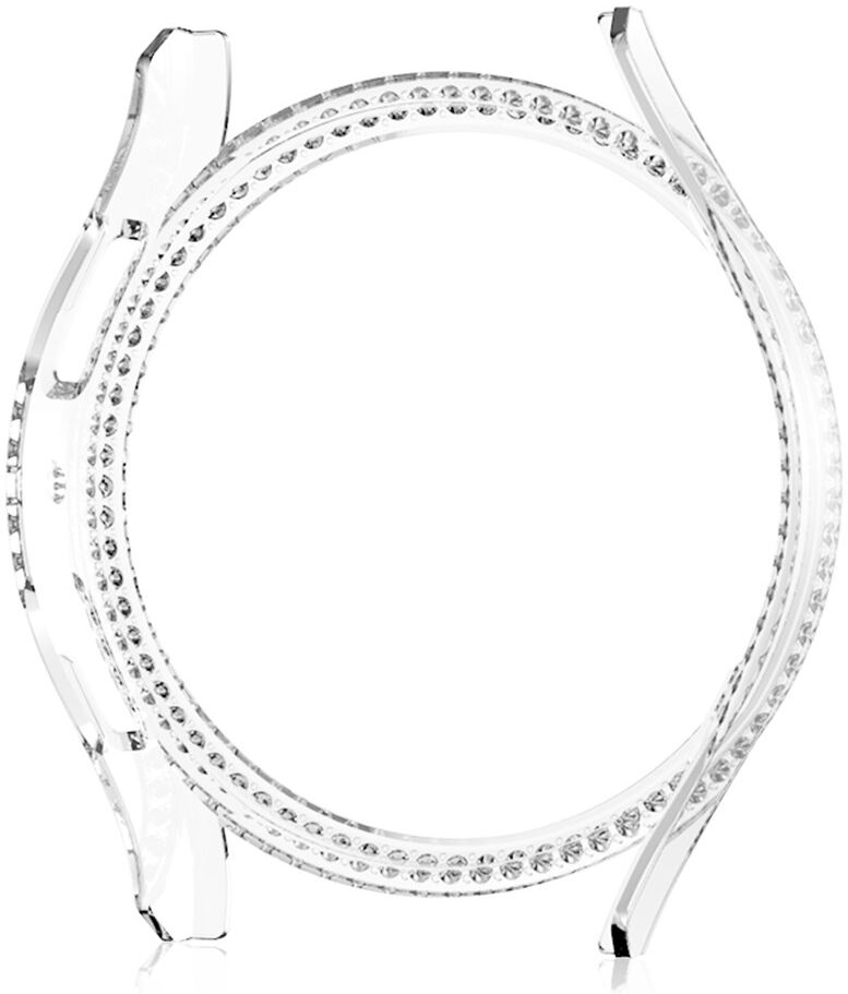 Samsung Galaxy Watch 6 40MM Hoesje - Hard Plastic - Transparant Goud afbeelding 5