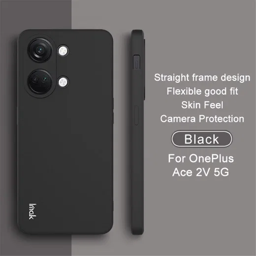 IMAK UC-4 OnePlus Nord 3 Hoesje Flexibel TPU Back Cover Zwart afbeelding 3