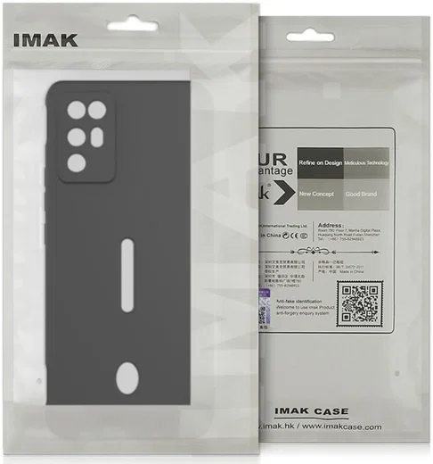IMAK UC-4 OnePlus Nord 3 Hoesje Flexibel TPU Back Cover Zwart afbeelding 6