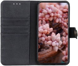 KHAZNEH Nokia G42 Hoesje Portemonnee Book Case Zwart afbeelding