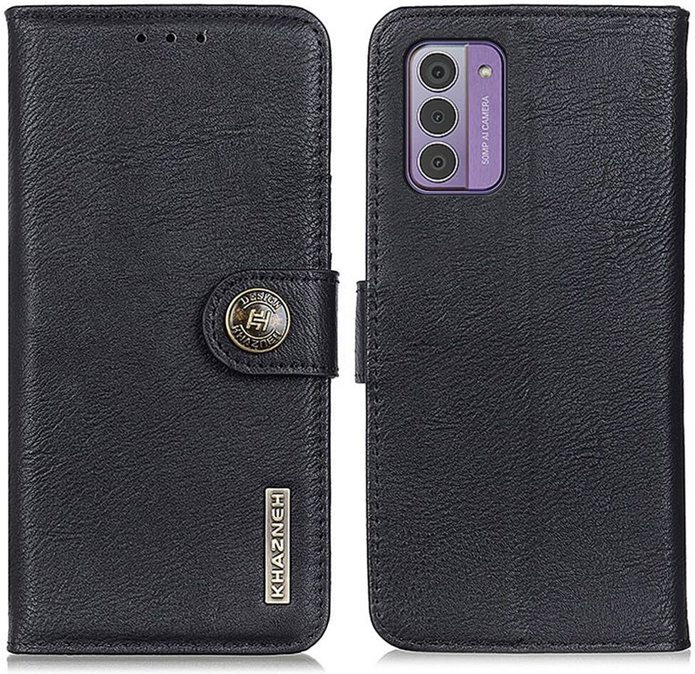 KHAZNEH Nokia G42 Hoesje Portemonnee Book Case Zwart afbeelding 2