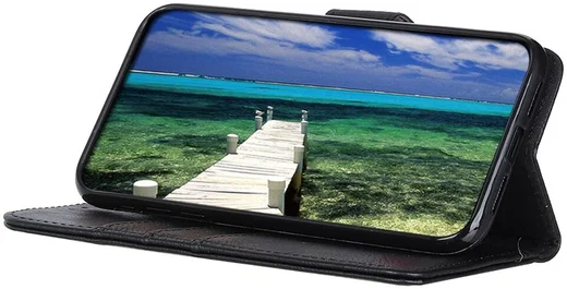 KHAZNEH Nokia G42 Hoesje Portemonnee Book Case Zwart afbeelding 3