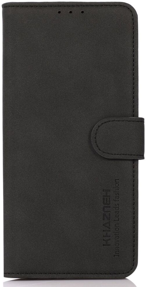 KHAZNEH OnePlus Nord 3 Hoesje Retro Wallet Book Case Zwart afbeelding 7