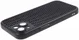Apple iPhone 15 Hoesje Honingraat Back Cover Zwart afbeelding 3