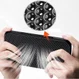 Apple iPhone 15 Pro Max Hoesje Honingraat Back Cover Zwart afbeelding 3