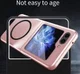 Samsung Galaxy Z Flip 5 Hoesje met MagSafe Back Cover Roze afbeelding 3
