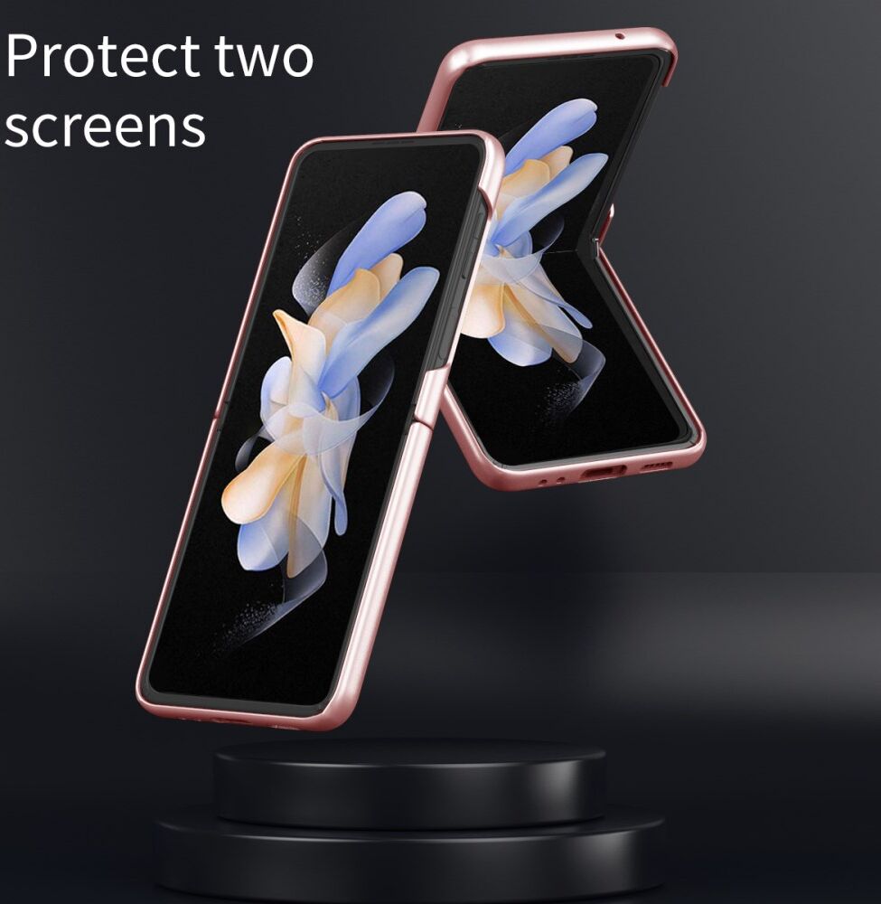 Samsung Galaxy Z Flip 5 Hoesje met MagSafe Back Cover Roze afbeelding 5