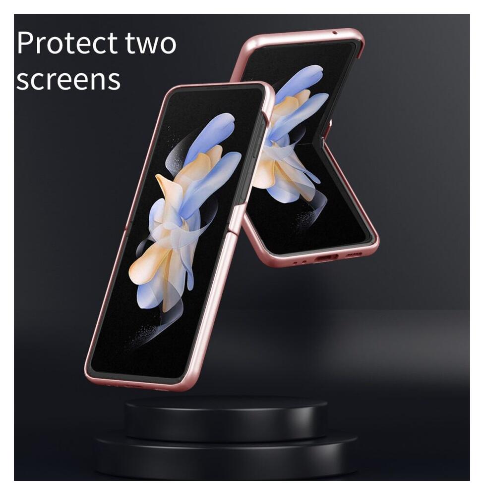 Samsung Galaxy Z Flip 5 Hoesje met MagSafe Back Cover Blauw afbeelding 2