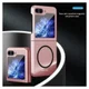 Samsung Galaxy Z Flip 5 Hoesje met MagSafe Back Cover Blauw afbeelding 3