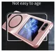 Samsung Galaxy Z Flip 5 Hoesje met MagSafe Back Cover Blauw afbeelding 4