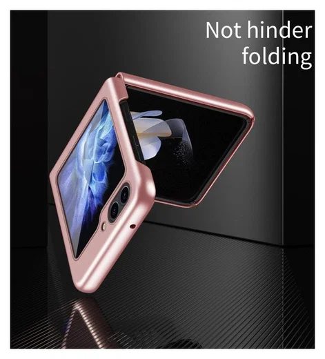 Samsung Galaxy Z Flip 5 Hoesje met MagSafe Back Cover Blauw afbeelding 7