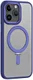 Apple iPhone 15 Pro Max Hoesje met MagSafe Kickstand Donker Blauw