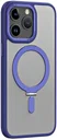 Apple iPhone 15 Pro Max Hoesje met MagSafe Kickstand Donker Blauw