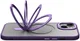 Apple iPhone 15 Hoesje met MagSafe Kickstand Back Cover Zwart afbeelding 10