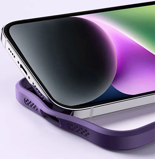 Apple iPhone 15 Hoesje met MagSafe Kickstand Back Cover Zwart afbeelding 9