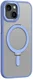 Apple iPhone 15 Hoesje met MagSafe Kickstand Back Cover Blauw