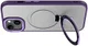 Apple iPhone 15 Hoesje met MagSafe Kickstand Back Cover Blauw afbeelding 10