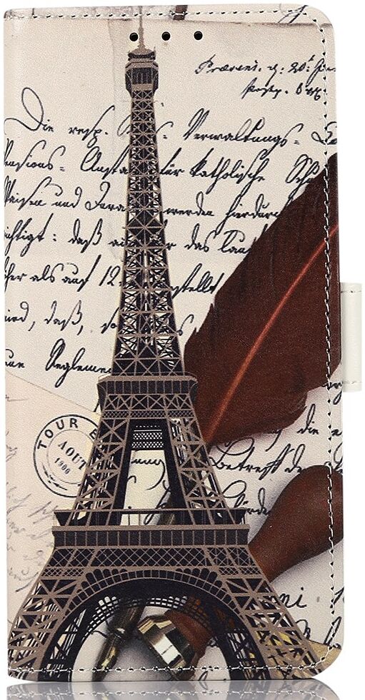 Nokia G42 Hoesje Portemonnee Book Case Eiffeltoren Print afbeelding 6