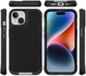 Apple iPhone 15 Hoesje Metalen Kickstand Back Cover Zwart afbeelding 12