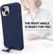 Apple iPhone 15 Hoesje Metalen Kickstand Back Cover Blauw afbeelding 5