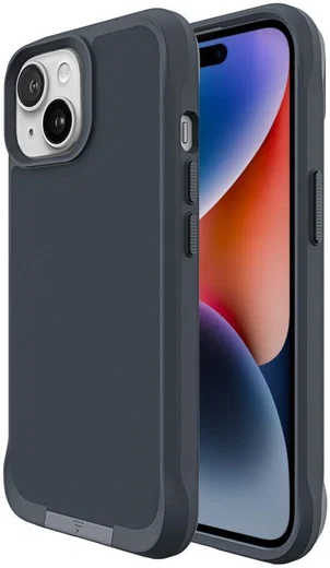 Apple iPhone 15 Hoesje Metalen Kickstand Back Cover Grijs afbeelding 10