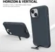 Apple iPhone 15 Hoesje Metalen Kickstand Back Cover Grijs afbeelding 6