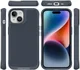 Apple iPhone 15 Hoesje Metalen Kickstand Back Cover Grijs afbeelding 9