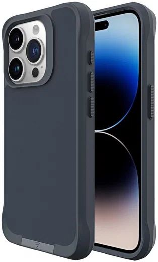 Apple iPhone 15 Pro Hoesje Metalen Kickstand Back Cover Grijs afbeelding 11