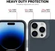 Apple iPhone 15 Pro Hoesje Metalen Kickstand Back Cover Grijs afbeelding 6