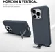 Apple iPhone 15 Pro Hoesje Metalen Kickstand Back Cover Grijs afbeelding 7