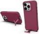 Apple iPhone 15 Pro Hoesje Metalen Kickstand Back Cover Rood afbeelding 1