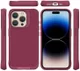Apple iPhone 15 Pro Hoesje Metalen Kickstand Back Cover Rood afbeelding 10