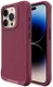 Apple iPhone 15 Pro Hoesje Metalen Kickstand Back Cover Rood afbeelding 11