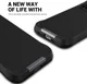 Apple iPhone 15 Pro Max Hoesje Metalen Kickstand Back Cover Zwart afbeelding 8