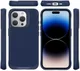 Apple iPhone 15 Pro Max Hoesje Metalen Kickstand Back Cover Blauw afbeelding 10