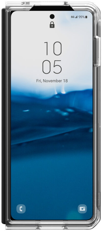 Urban Armor Gear Plyo Samsung Galaxy Z Fold 5 Hoesje Transparant afbeelding 6