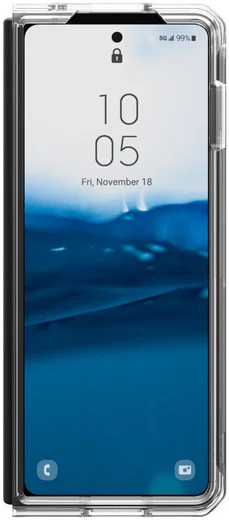 Urban Armor Gear Plyo Samsung Galaxy Z Fold 5 Hoesje Transparant afbeelding 6