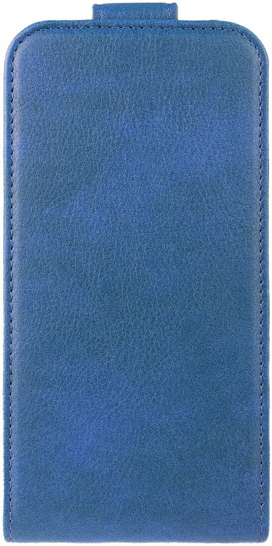 Rosso Element Apple iPhone 15 Hoesje Verticale Flip Case Blauw afbeelding 5