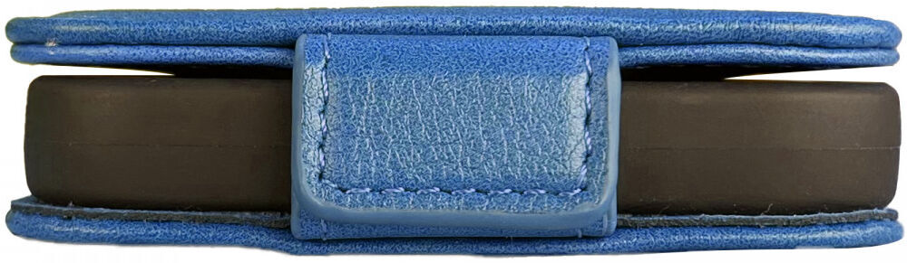 Rosso Element Apple iPhone 15 Hoesje Verticale Flip Case Blauw afbeelding 6