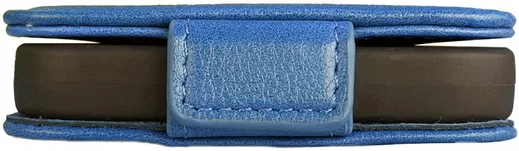 Rosso Element Apple iPhone 15 Hoesje Verticale Flip Case Blauw afbeelding 6