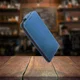 Rosso Element Apple iPhone 15 Pro Hoesje Verticale Flip Case Blauw afbeelding 5