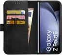 Rosso Element Samsung Galaxy Z Fold 5 Hoesje Book Case Wallet Zwart