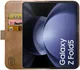Rosso Element Samsung Galaxy Z Fold 5 Hoesje Book Case Wallet Bruin afbeelding 2