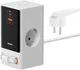 Baseus GaN 65W Fast Charge Laadstation met AC/USB-C/USB-A Wit afbeelding 1