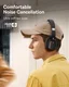 Baseus Bowie H1i Noise Cancelling Draadloze Koptelefoon ANC Zwart afbeelding 2