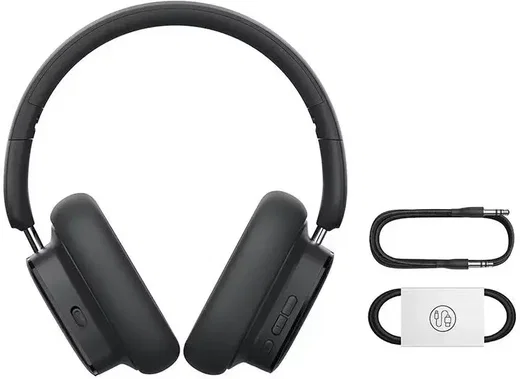 Baseus Bowie H1i Noise Cancelling Draadloze Koptelefoon ANC Zwart afbeelding 10